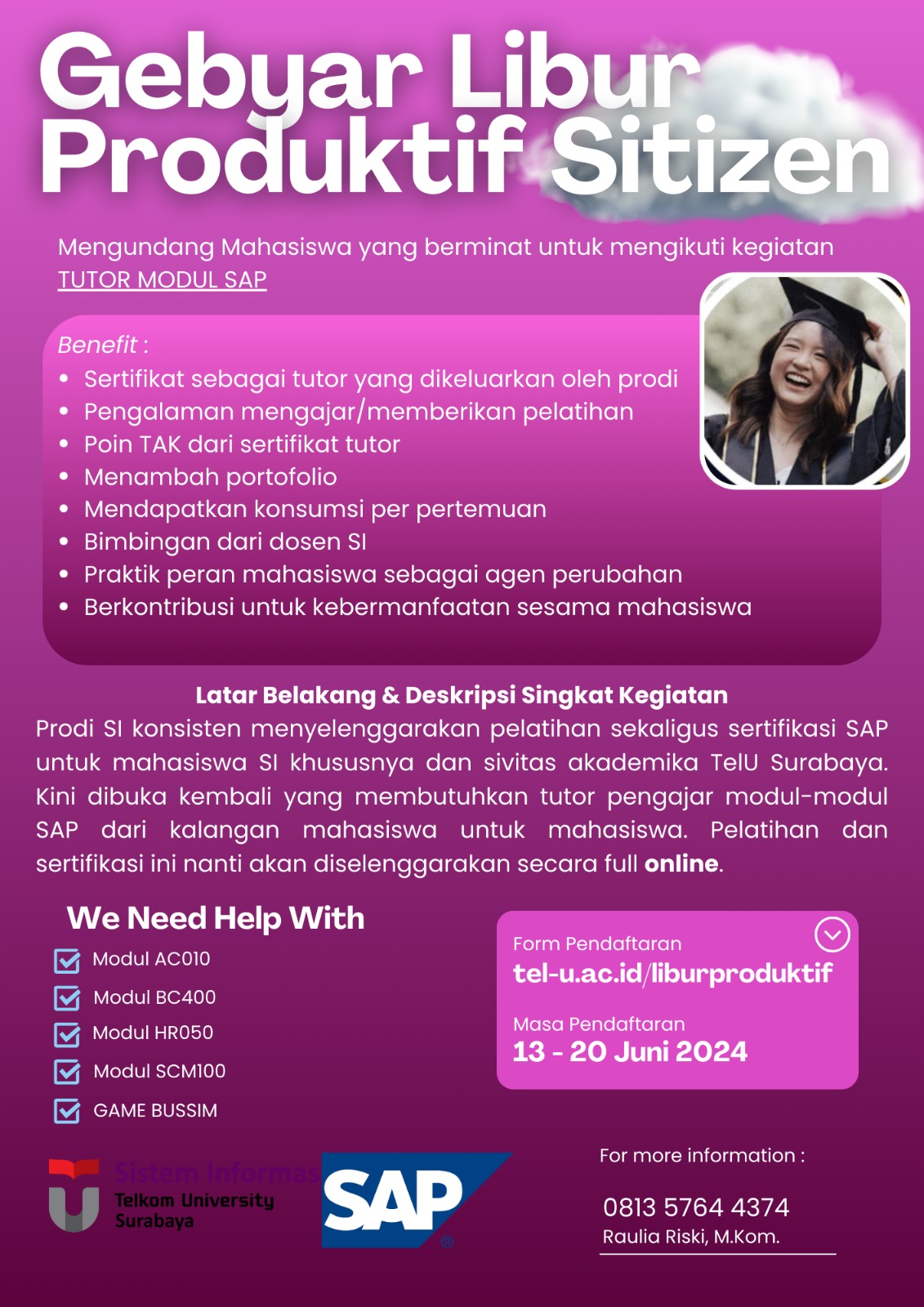 Dibuka! Pelatihan & Sertifikasi SAP 2024 – Daftar Sekarang